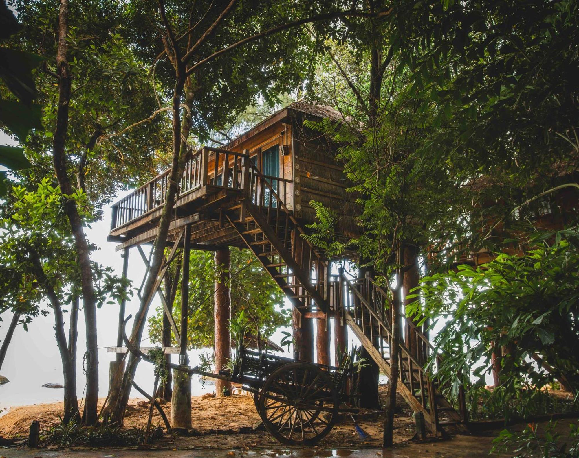 Tree House Bungalows Kaoh Touch 외부 사진