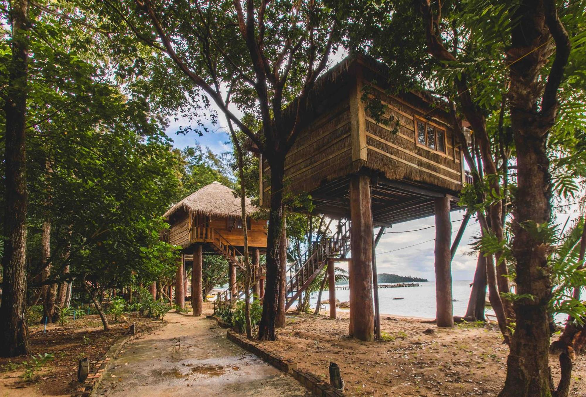 Tree House Bungalows Kaoh Touch 외부 사진