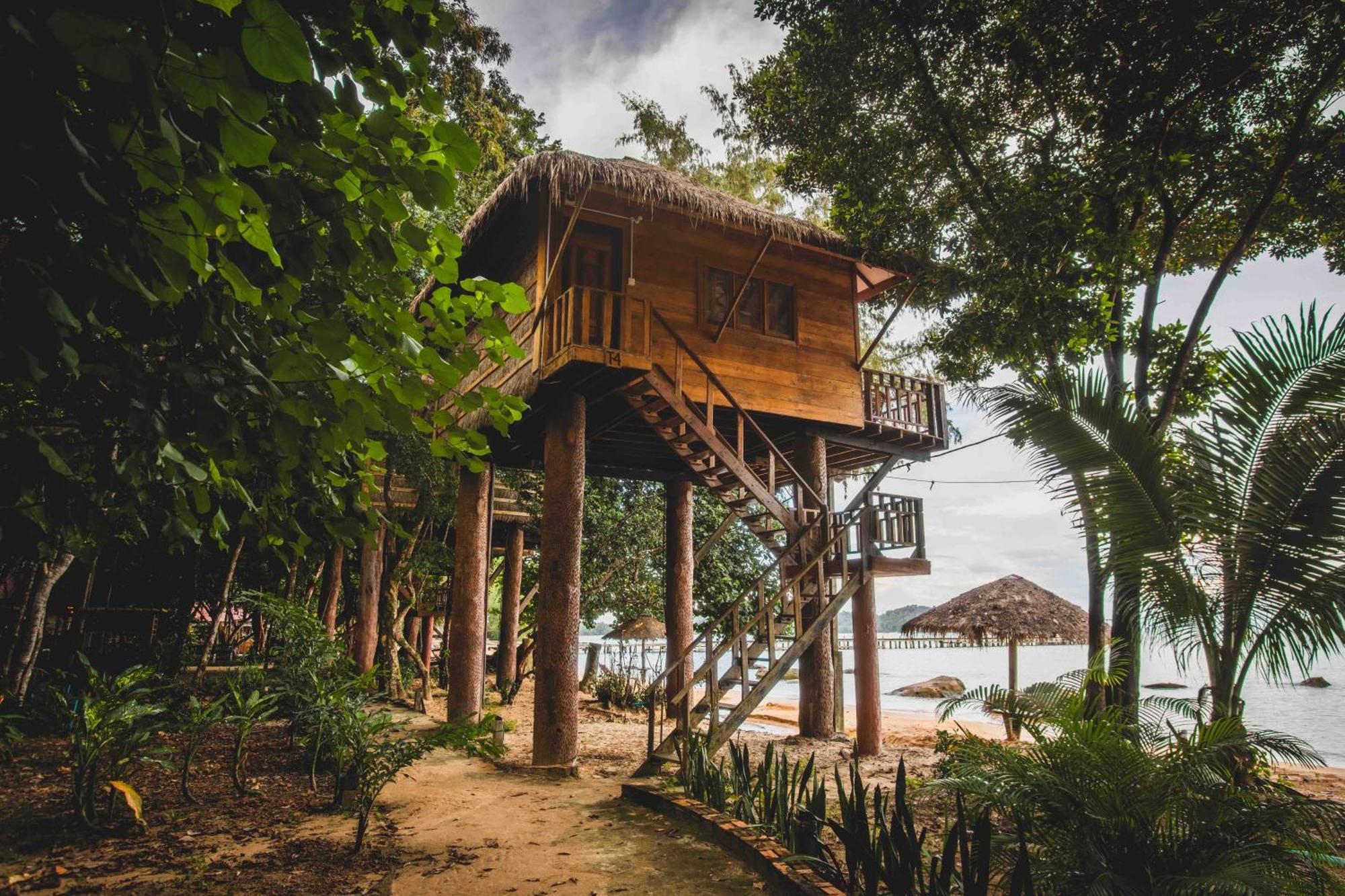 Tree House Bungalows Kaoh Touch 외부 사진