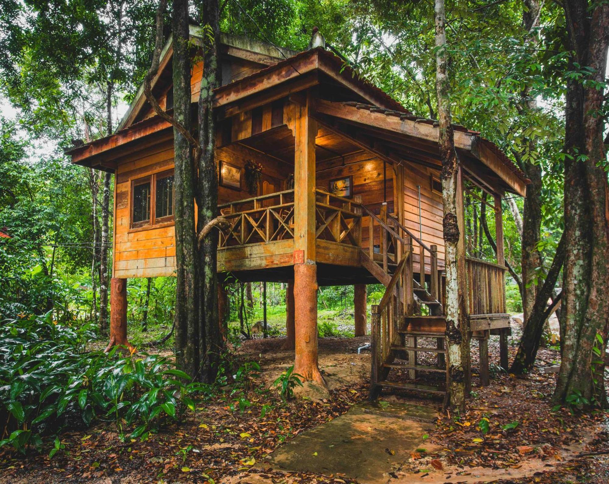 Tree House Bungalows Kaoh Touch 외부 사진